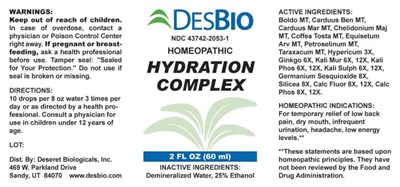Hydration Complex (Dsrt308 Hydration Complex 5 2 22)